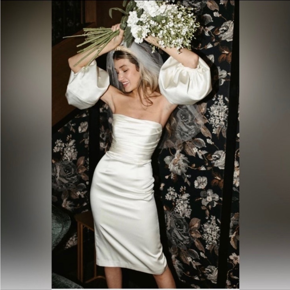 By Watters Short Wedding Dress